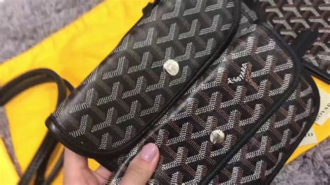 goyard st louis pm size fake grey|genuine goyard bag.